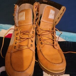 Men's Tan Leather Boots
